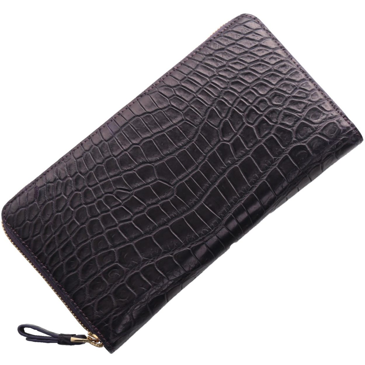 sankyo shokai [5%offクーポン]クロコダイル長財布 マット