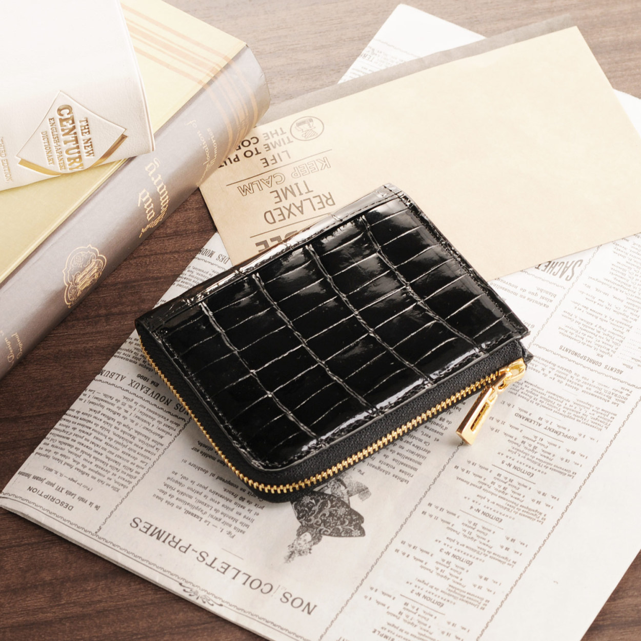 ルダー クロコダイル ギフト ネコポスで送料無料 クリスマス Sankyo Shokai 三京商会 通販 Paypayモール コンパクト 財布 L字 ファスナー式 レディース No ミニ財布 により Www Blaskogabyggd Is