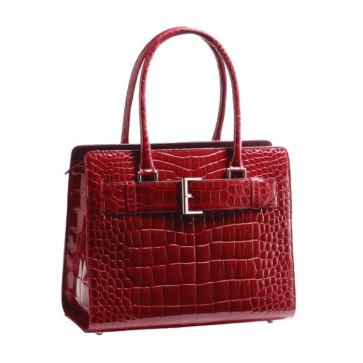 sankyo shokai（三京商会） 【フェア対象】クロコダイル ハンドバッグ