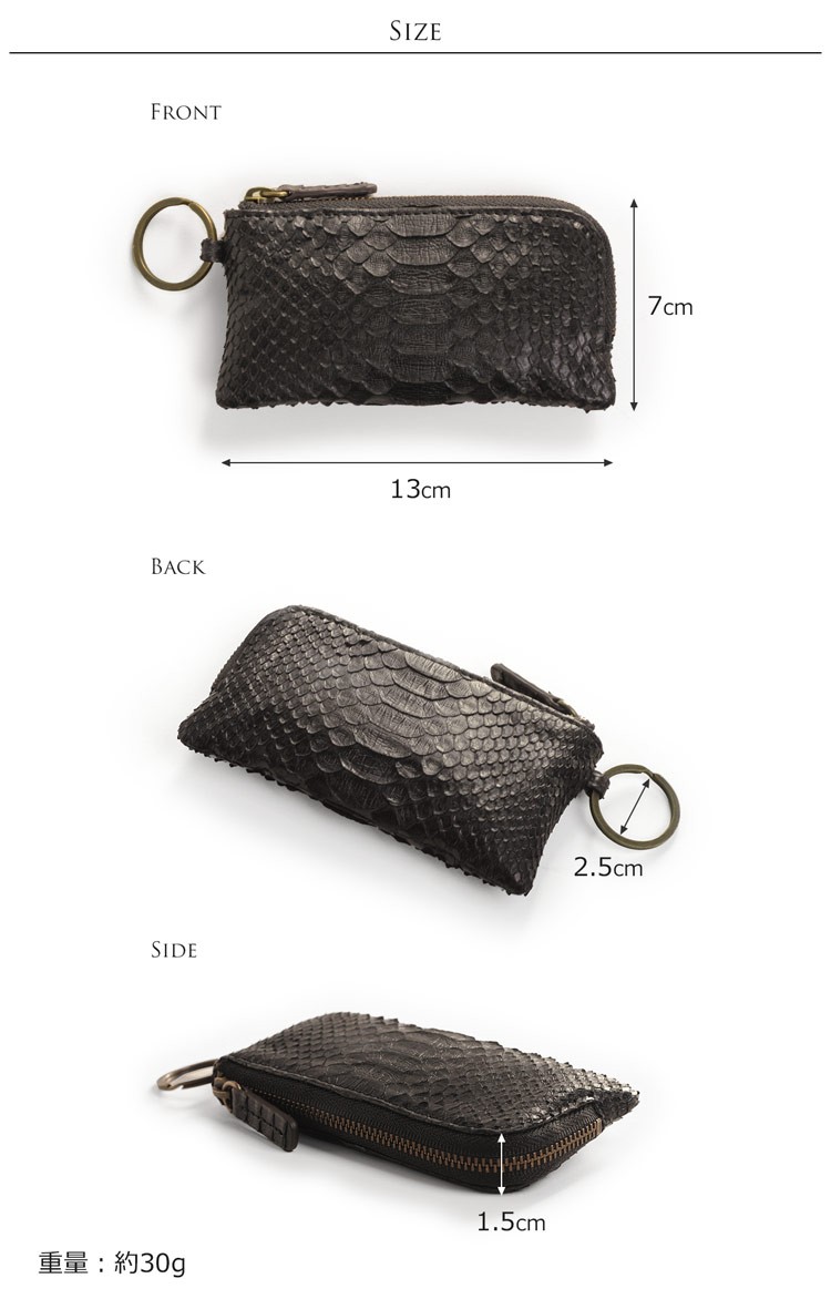 sankyo shokai（三京商会） [期間限定価格]本革 ダイヤモンドパイソン