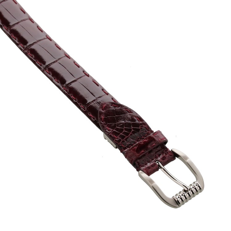 sankyo shokai（三京商会） クロコダイル ベルト シャイニング 加工