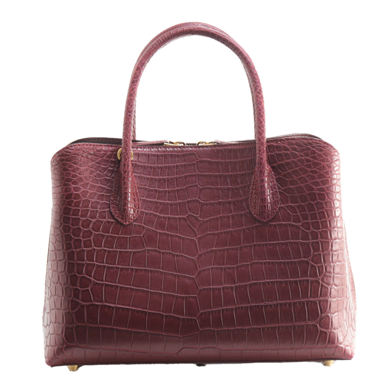 sankyo shokai（三京商会） スモール クロコダイル ハンドバッグ