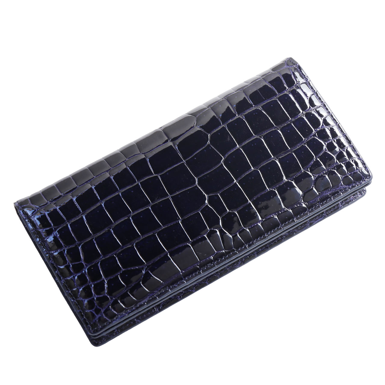 sankyo shokai（三京商会） スモール クロコダイル 無双 長財布