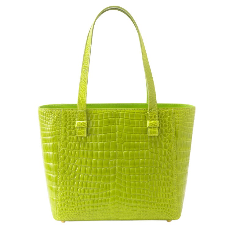 sankyo shokai（三京商会） クロコダイルトートバッグ レディース