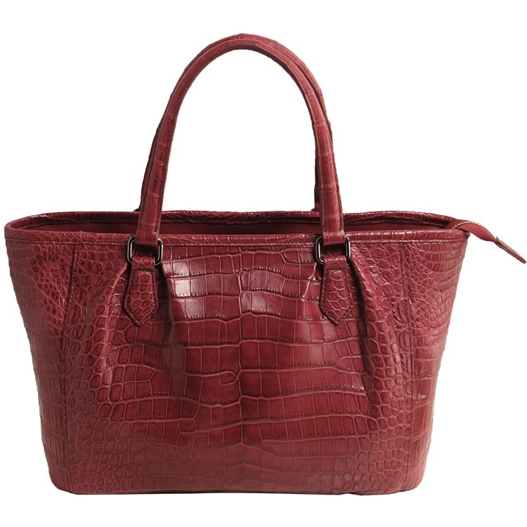 sankyo shokai（三京商会） クロコダイル トートバッグ マット加工