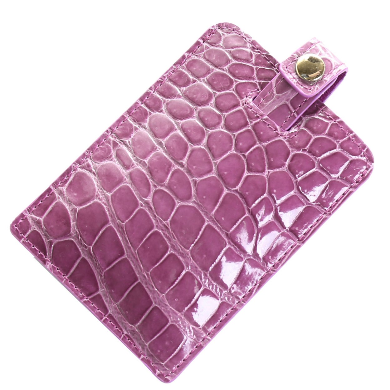 クロコダイル　シャイニング　名刺カードケース sankyo shokai [10％OFFクーポン]クロコダイル カードケース