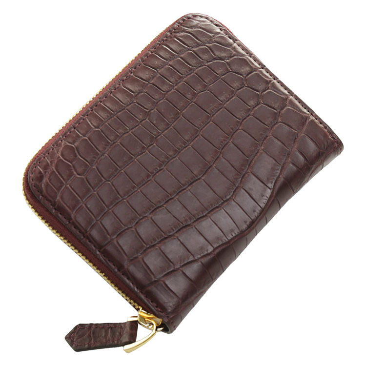 ミニ財布 メンズ クロコダイル 小さい財布 財布 本革 (06001533-mens-1r) バレンタイン | sankyo shokai | 15