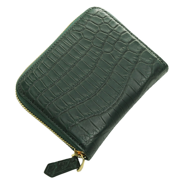 ミニ財布 メンズ クロコダイル 小さい財布 財布 本革 (06001533-mens-1r) バレンタイン | sankyo shokai | 12