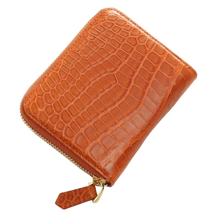 ミニ財布 メンズ クロコダイル 小さい財布 財布 本革 (06001533-mens-1r) バレンタイン | sankyo shokai | 02