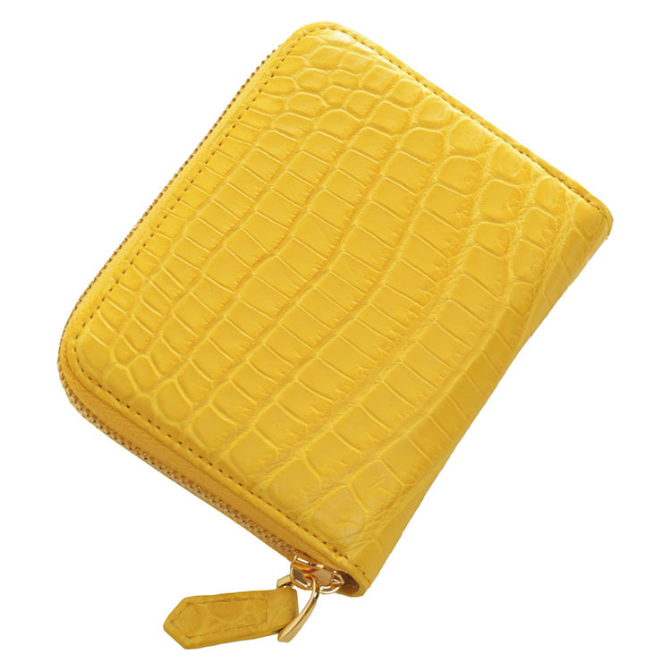 ミニ財布 メンズ クロコダイル 小さい財布 財布 本革 (06001533-mens-1r) バレンタイン | sankyo shokai | 01