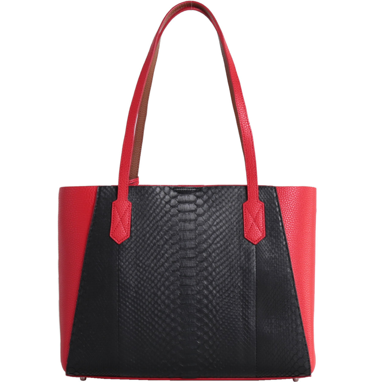 sankyo shokai（三京商会） ダイヤモンドパイソン 牛革 トートバッグ