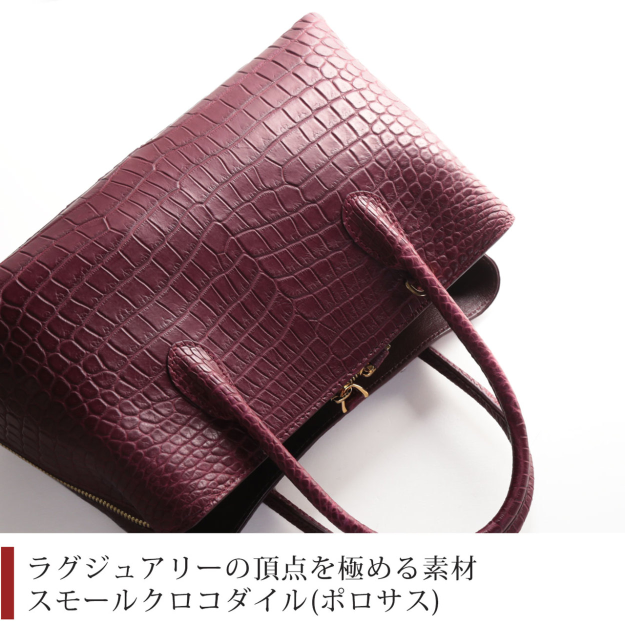 sankyo shokai（三京商会） ＜爆買＞スモール クロコダイル 2WAY