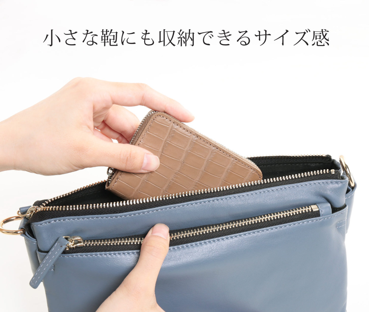 [割引クーポン発行中]ミニ財布 レディース 本...の詳細画像5