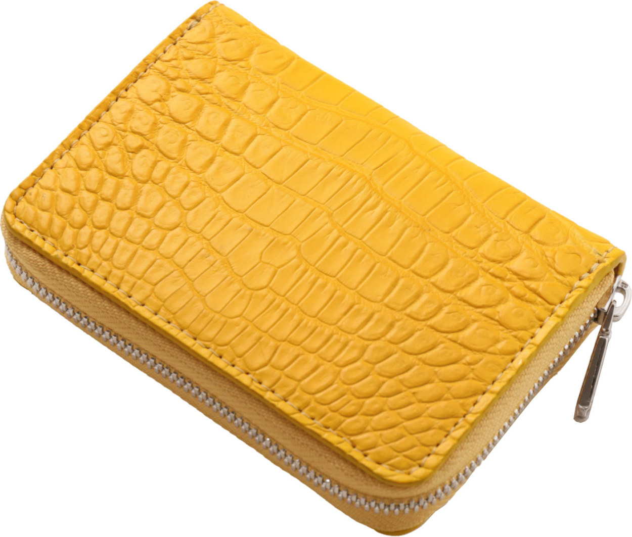 sankyo shokai（三京商会） ミニ財布 レディース 本革 クロコダイル