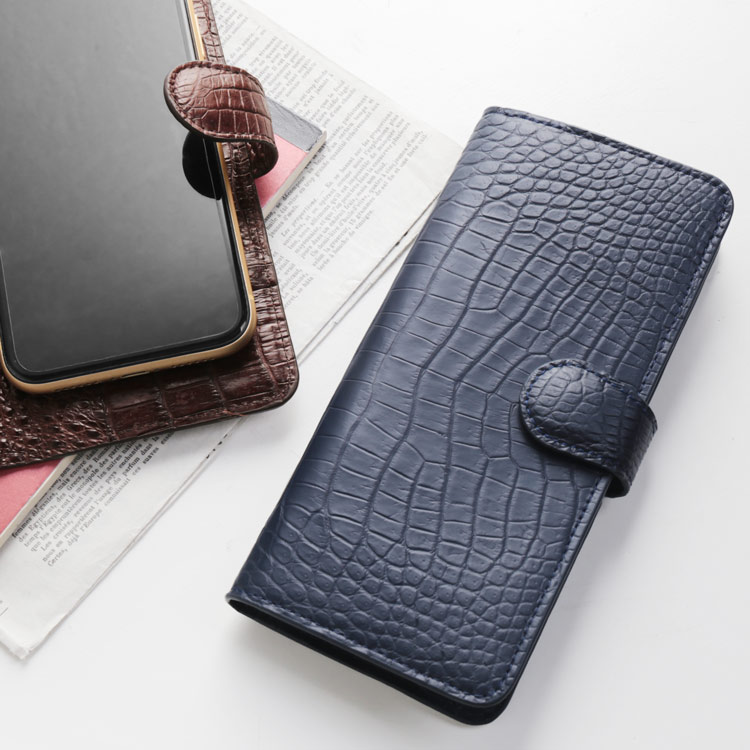 sankyo shokai（三京商会） スマホケース 手帳型 多機種対応 本革