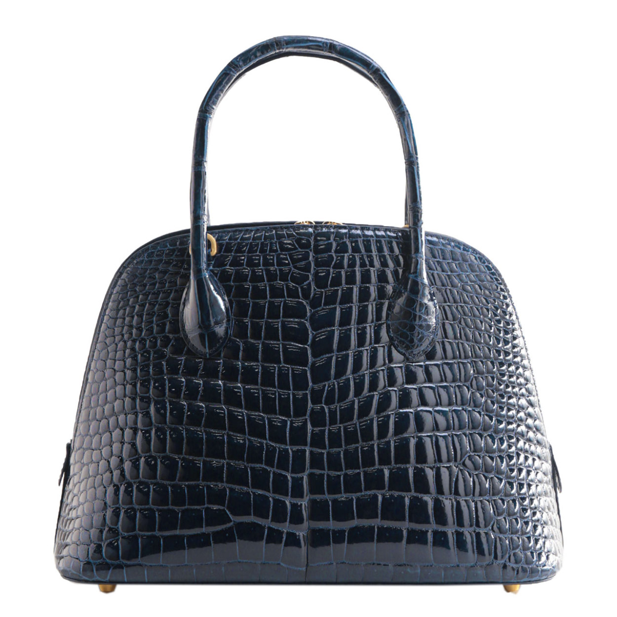 sankyo shokai（三京商会） スモール クロコダイル ハンドバッグ