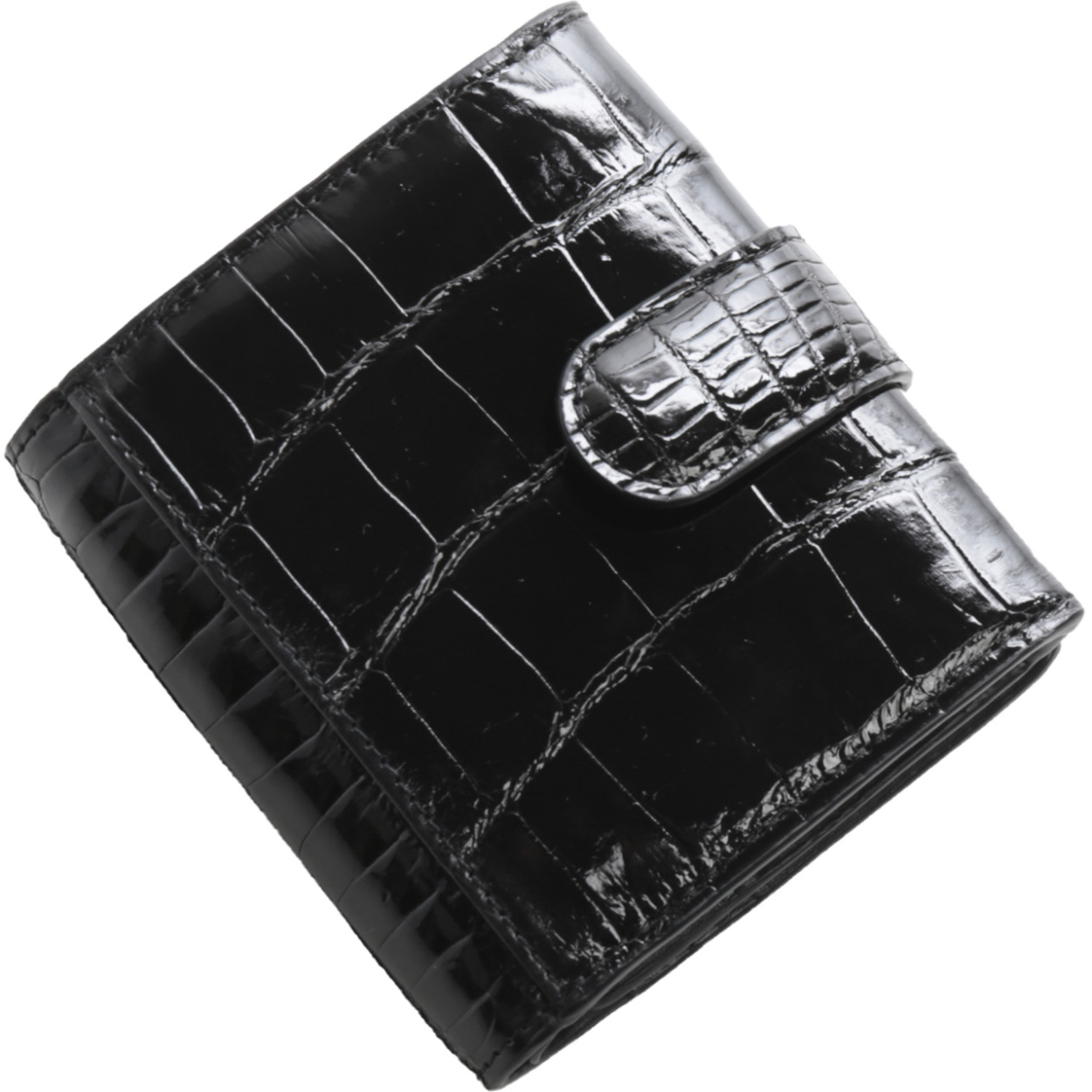 クロコダイル 財布 ミニ メンズ ボックス型 シャイニング (06001613-mens-1r) バ...
