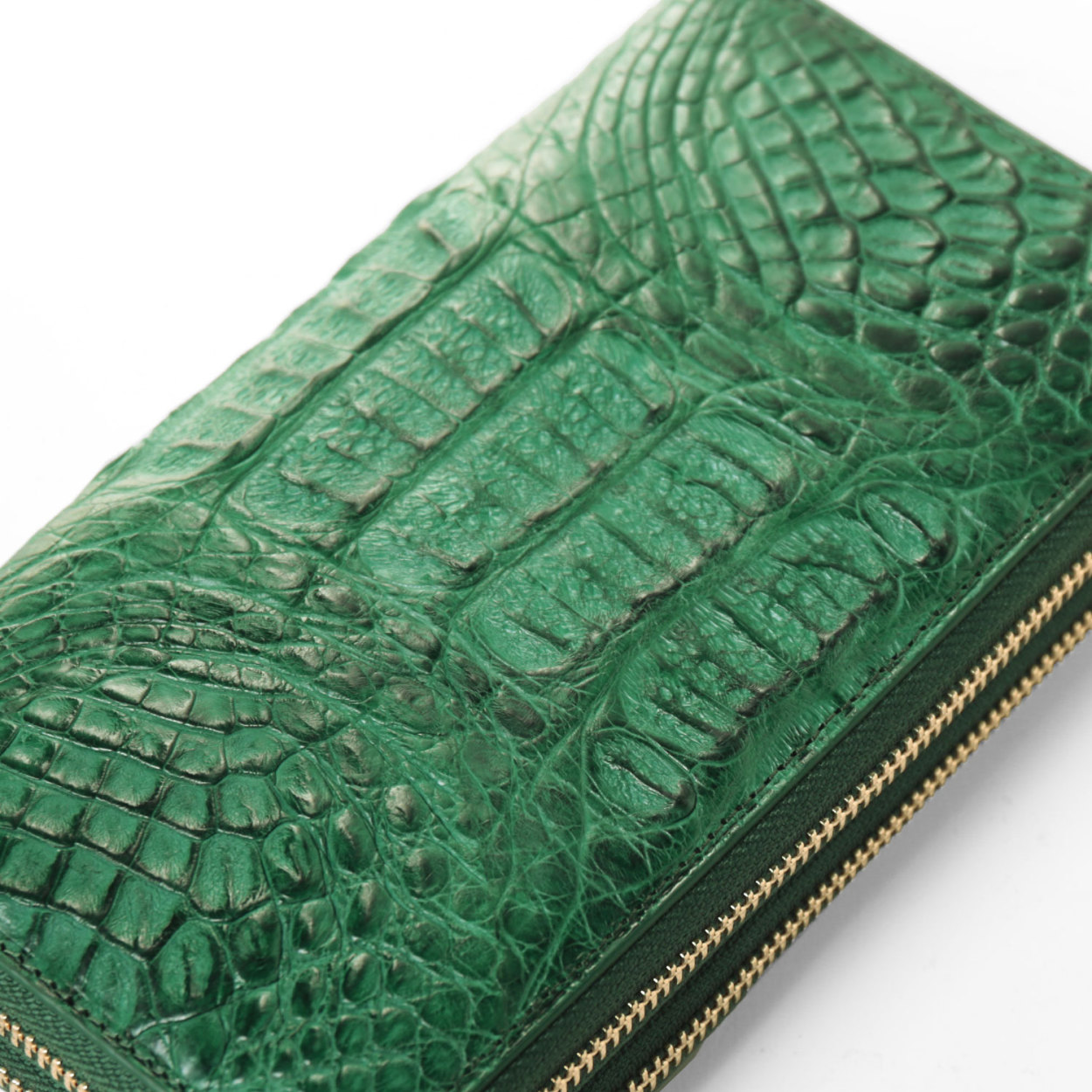 sankyo shokai（三京商会） カイマン 尾 ラウンドファスナー 長財布