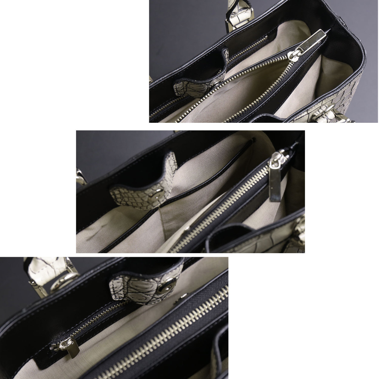 [期間限定価格]クロコダイル ハンドバッグ レディース 日本製 2WAY ショルダーベルト付き 保証書 付き(06001670r)｜j-white｜18