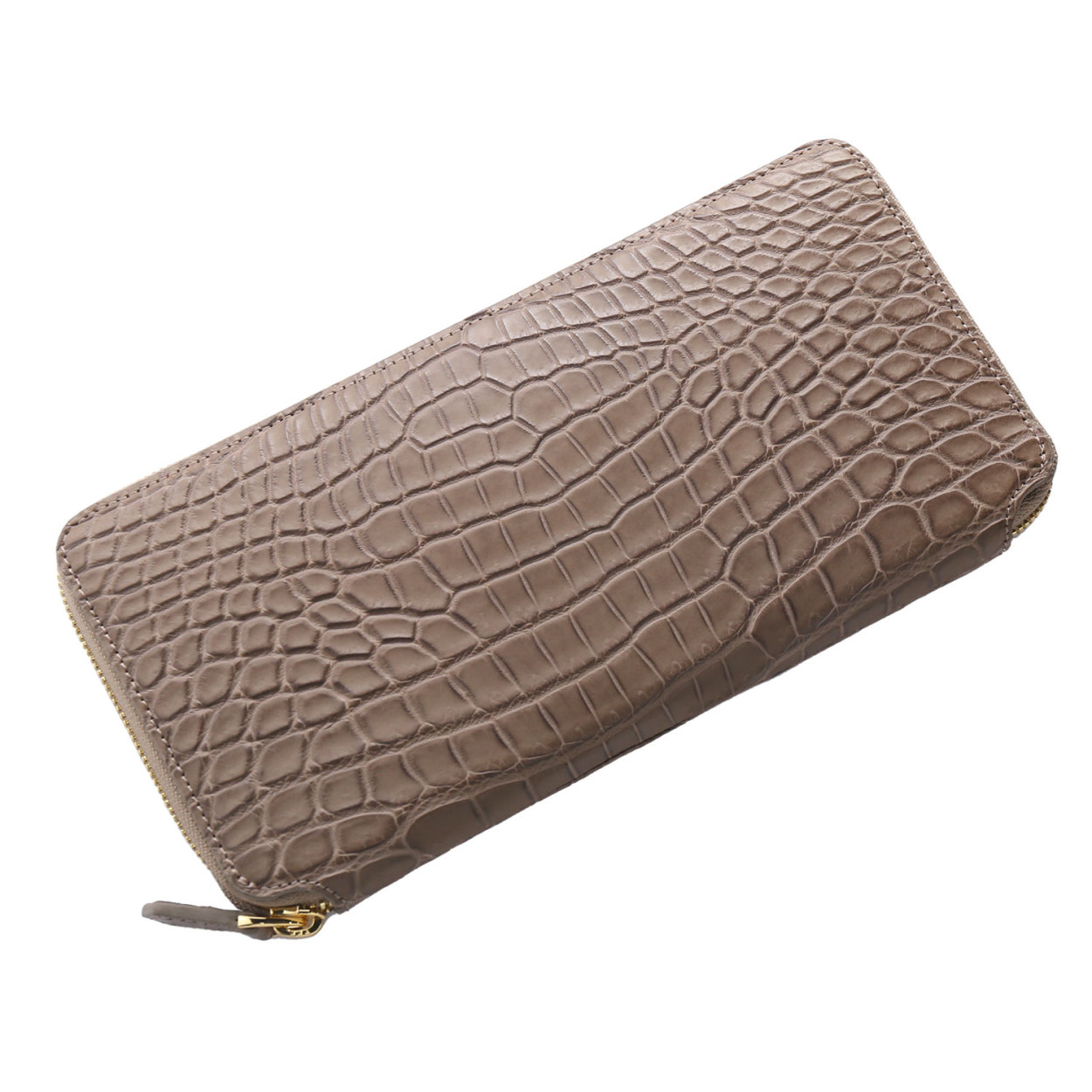 sankyo shokai（三京商会） スモールクロコダイル 長財布 レディース