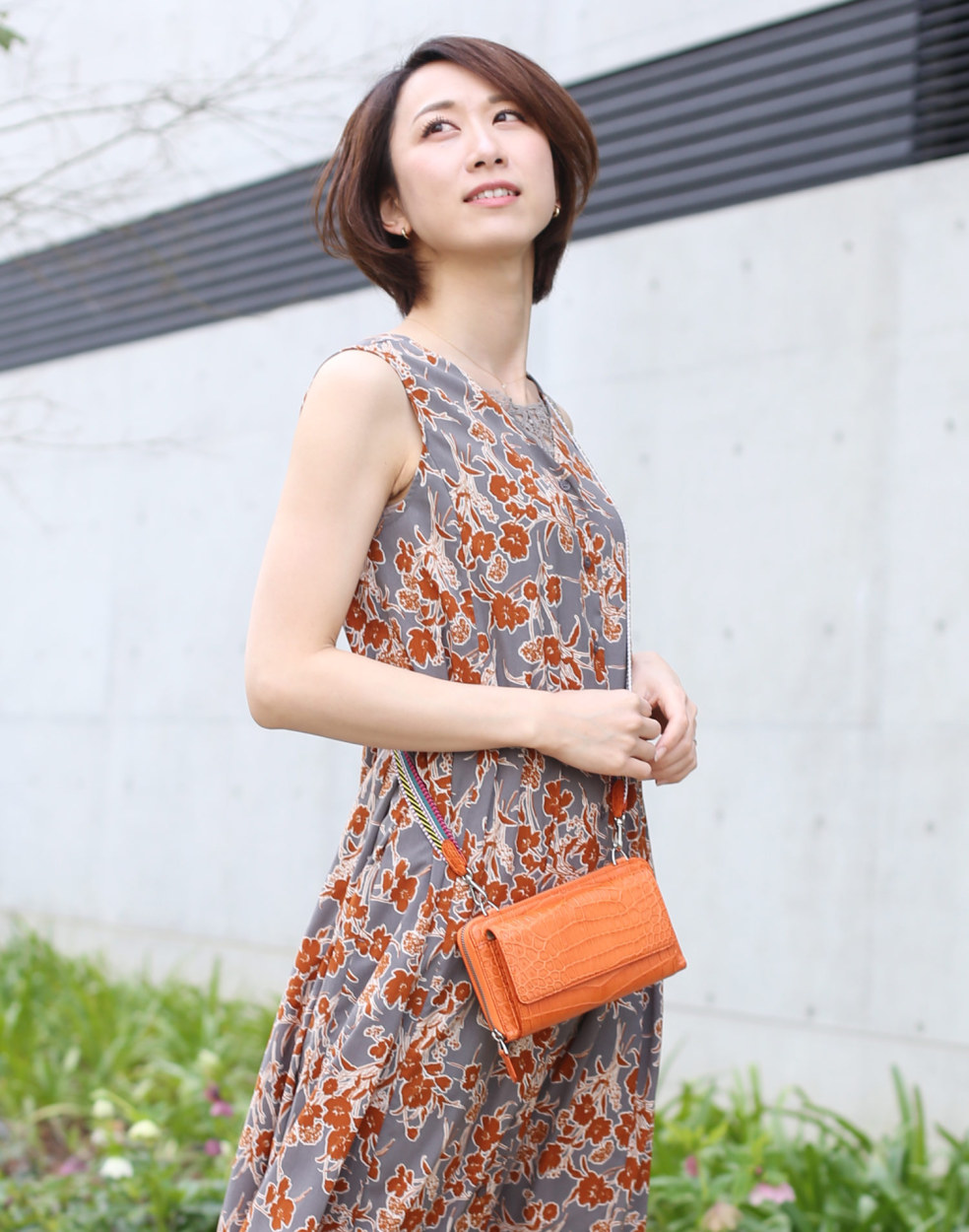 [19%offクーポン]クロコダイル ウォレットバッグ お財布 ポシェット 2way レディース 内側 パイソン バイカラー ラムレザー(06001684r)の画像