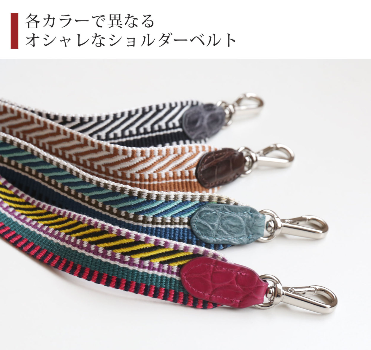 [19%offクーポン]クロコダイル ウォレットバッグ お財布 ポシェット 2way レディース 内側 パイソン バイカラー ラムレザー(06001684r)の画像