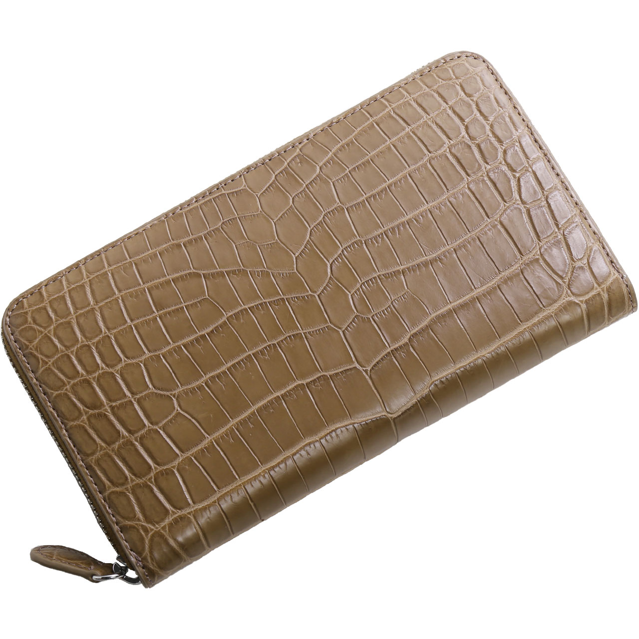sankyo shokai（三京商会） ナイルクロコダイル レディース 長財布