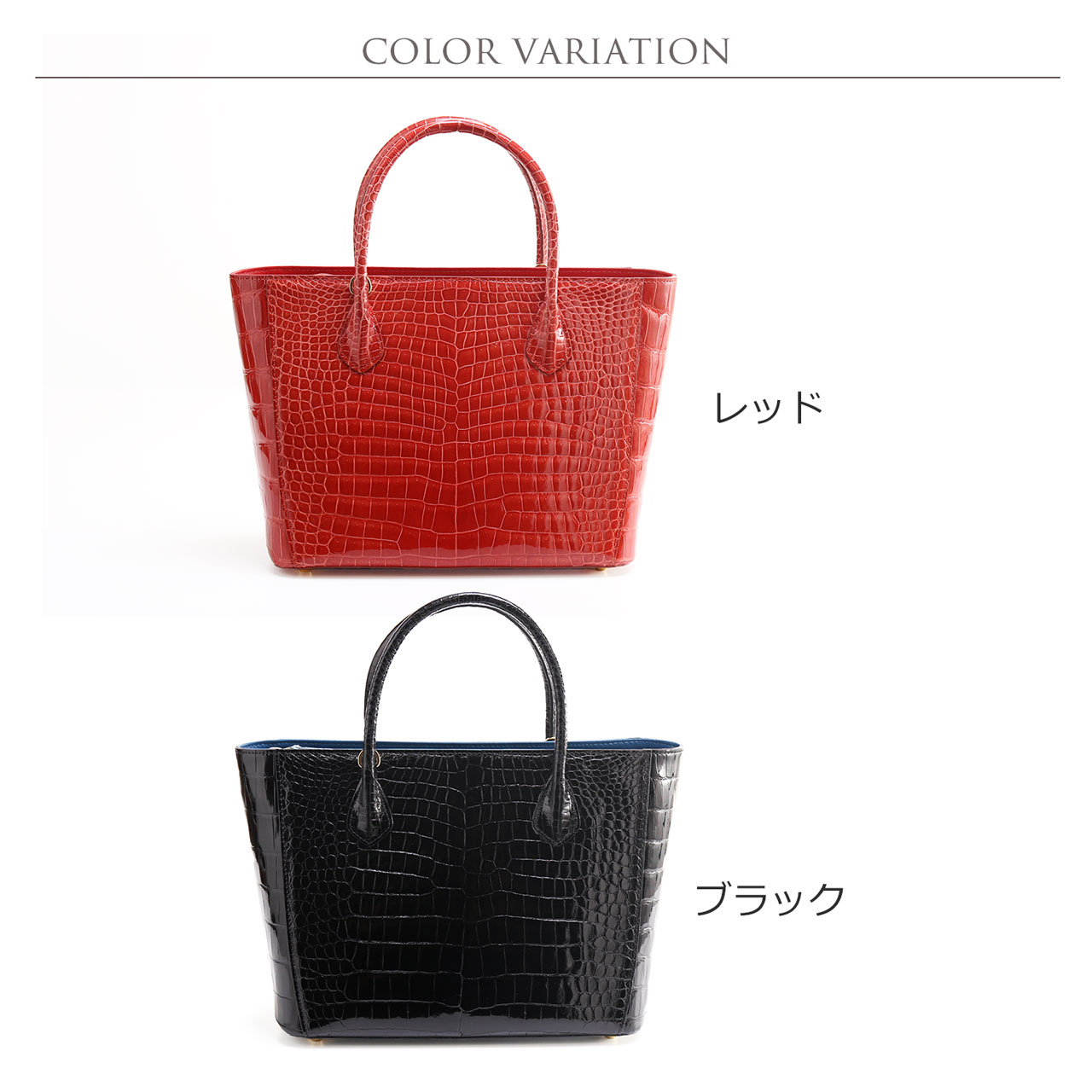 sankyo shokai（三京商会） スモールクロコダイル ハンドバッグ ミニ
