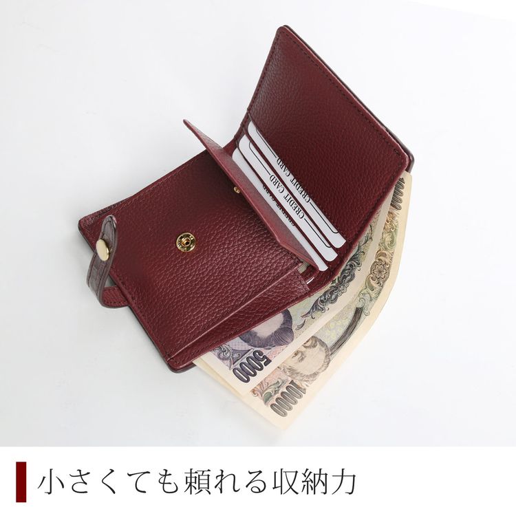 sankyo shokai クロコダイル 二つ折り 財布 レディース