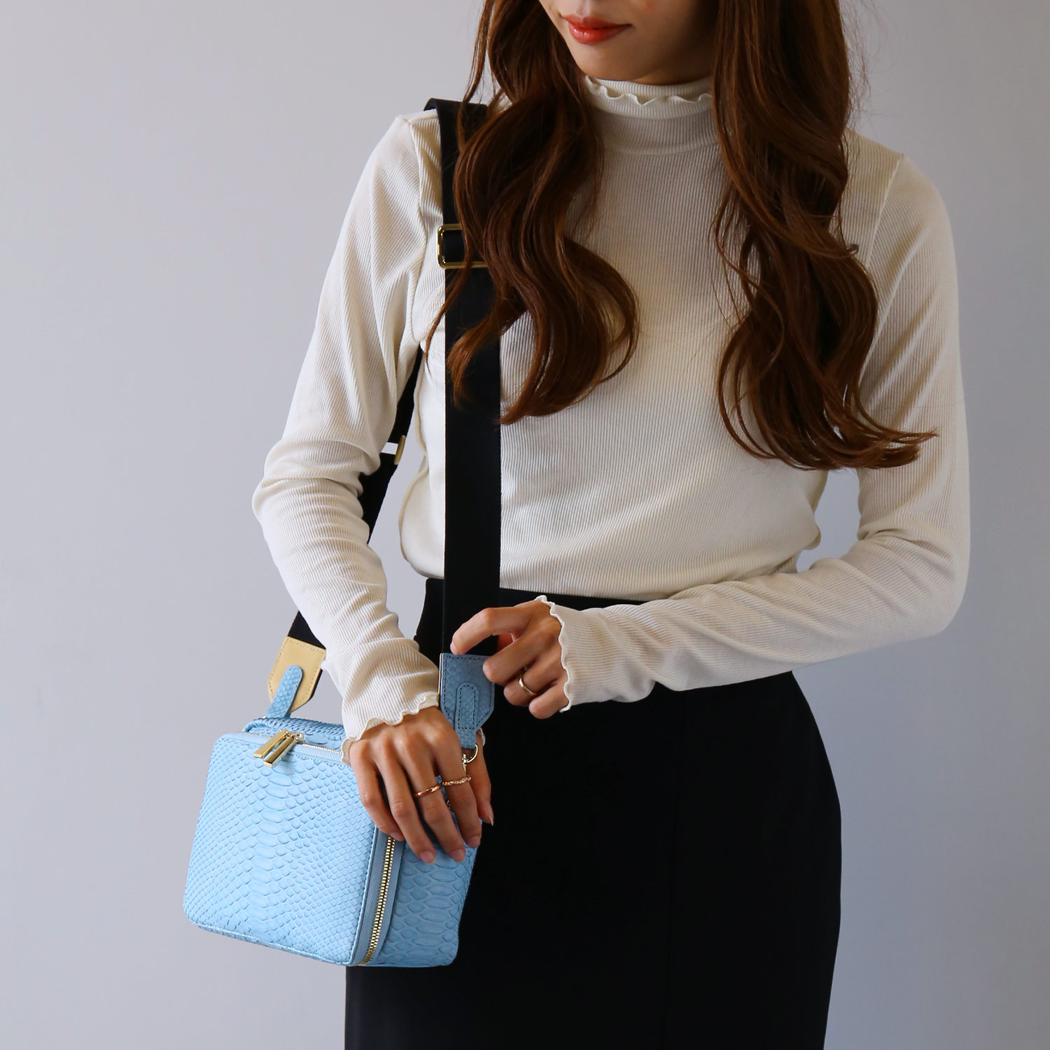 sankyo shokai（三京商会） パイソン ショルダーバッグ ［3種類の