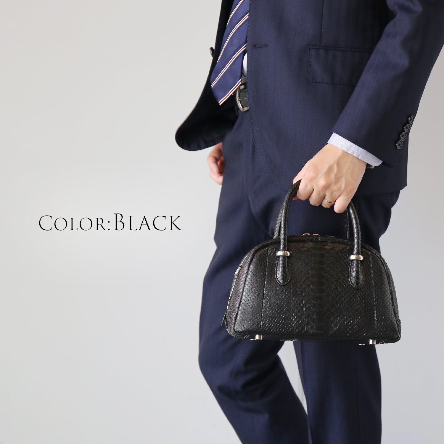 sankyo shokai（三京商会） ダイヤモンド パイソン メンズ 2WAY