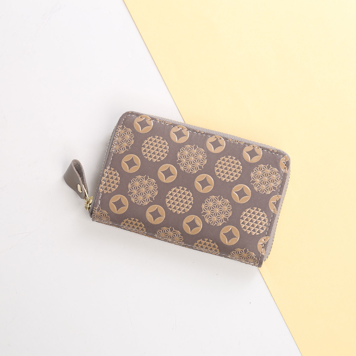 sankyo shokai（三京商会） 印伝 小さい財布 日本製 ミニ財布 彩世