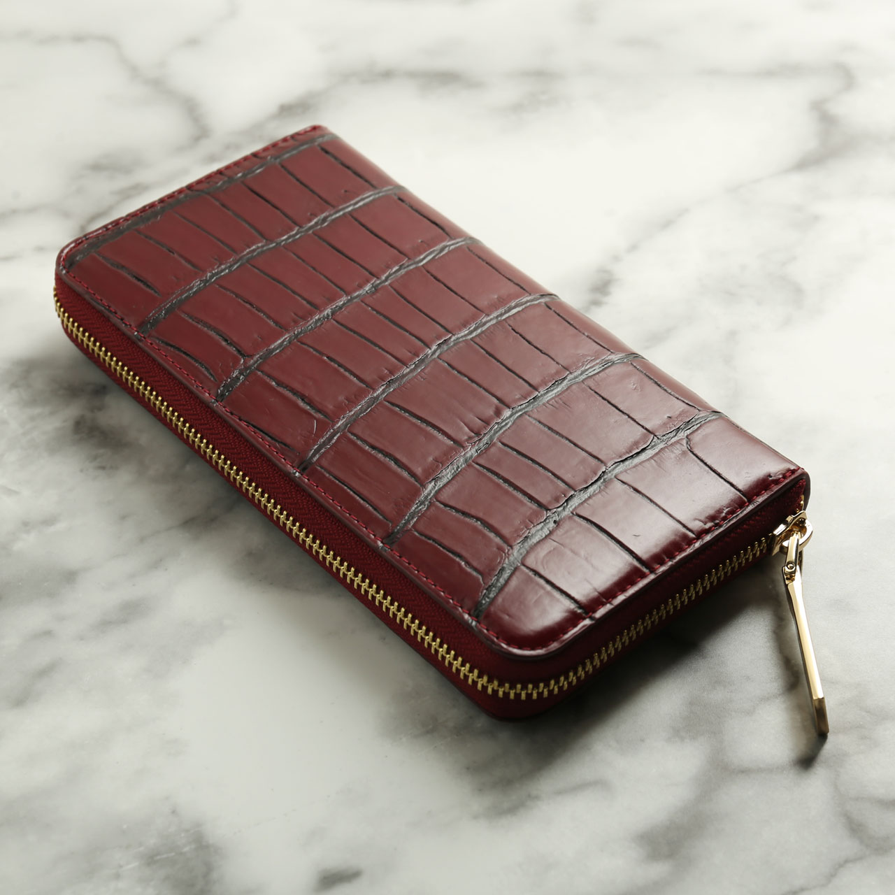 クロコダイル 長財布　新品　限定品　三京商会　マット sankyo shokai（三京商会） ＜爆買＞クロコダイル 長財布 メンズ