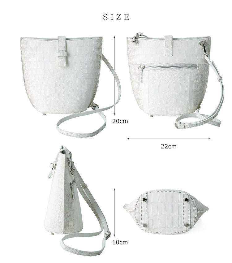 sankyo shokai（三京商会） ヒマラヤ クロコダイル バッグ ポシェット