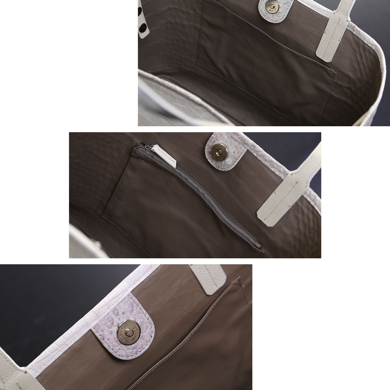 sankyo shokai（三京商会） ヒマラヤ クロコダイル メンズ トート