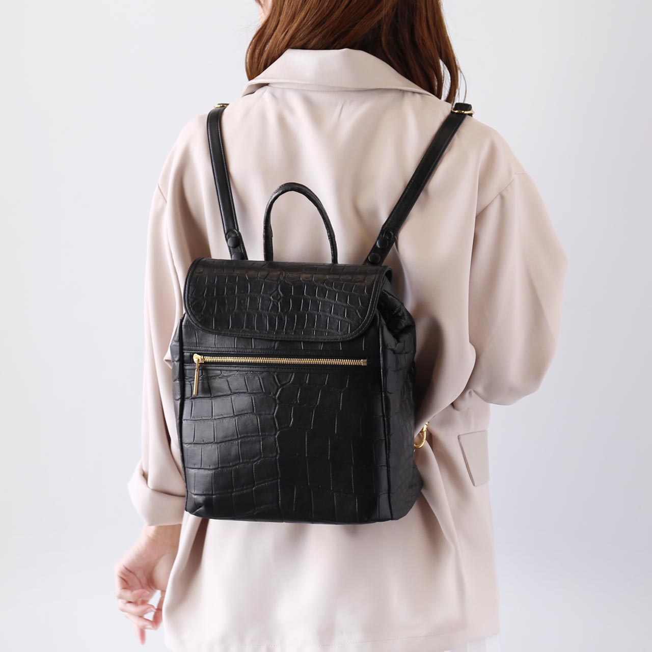 sankyo shokai クロコダイル リュックサック 日本製 マット