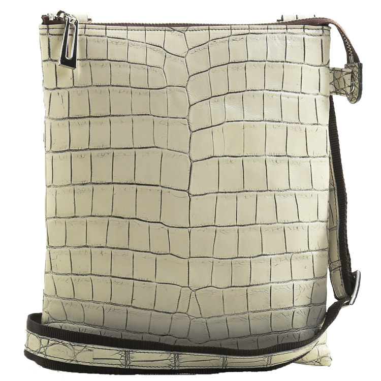 sankyo shokai（三京商会） クロコダイル メンズバッグ 本革 ワニ革