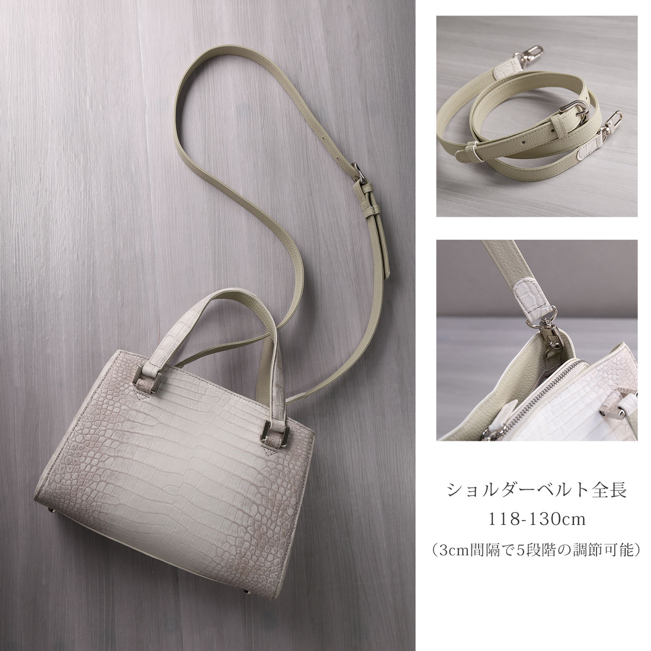 sankyo shokai（三京商会） ヒマラヤ クロコダイル ハンドバッグ