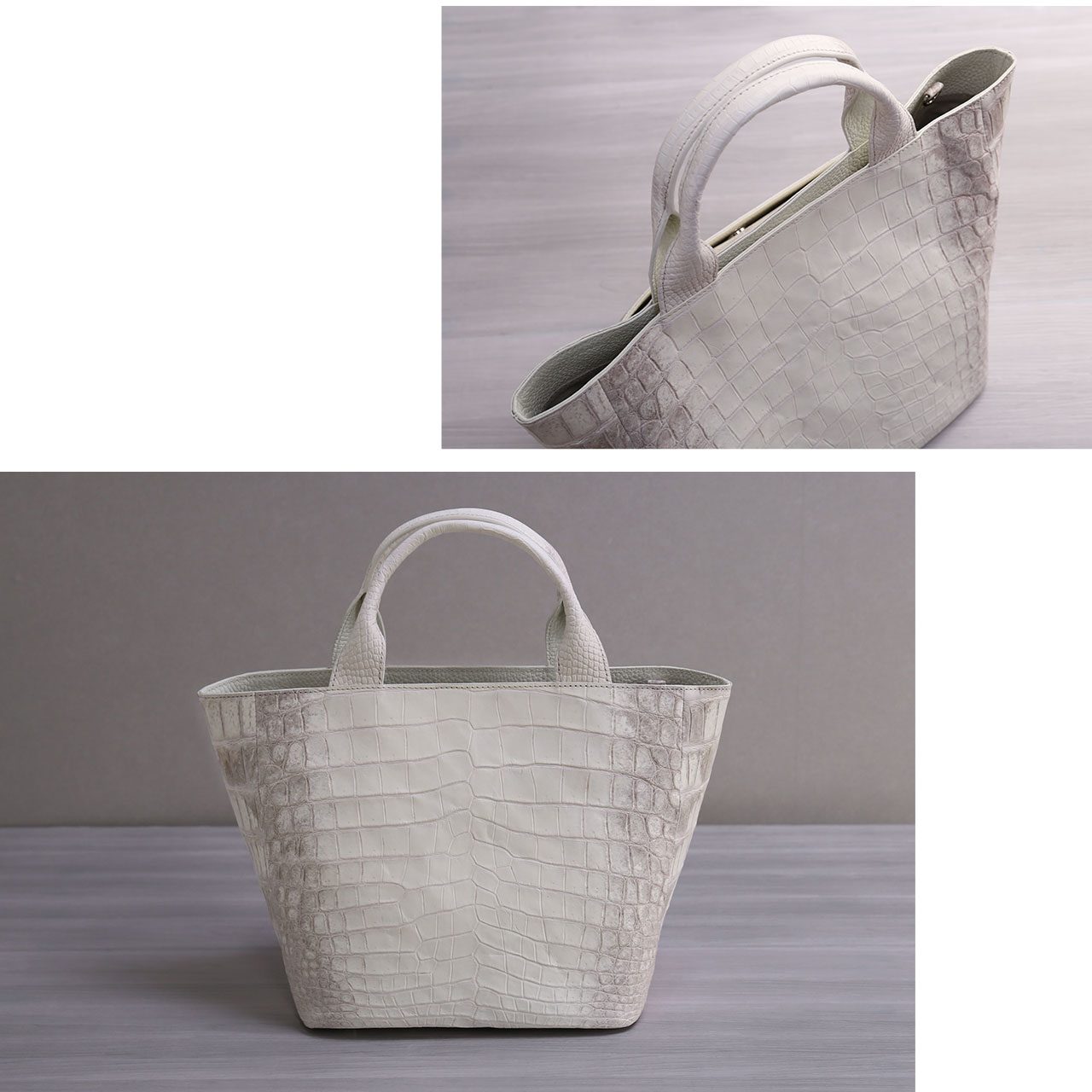 sankyo shokai（三京商会） ヒマラヤ クロコダイル メンズ トート