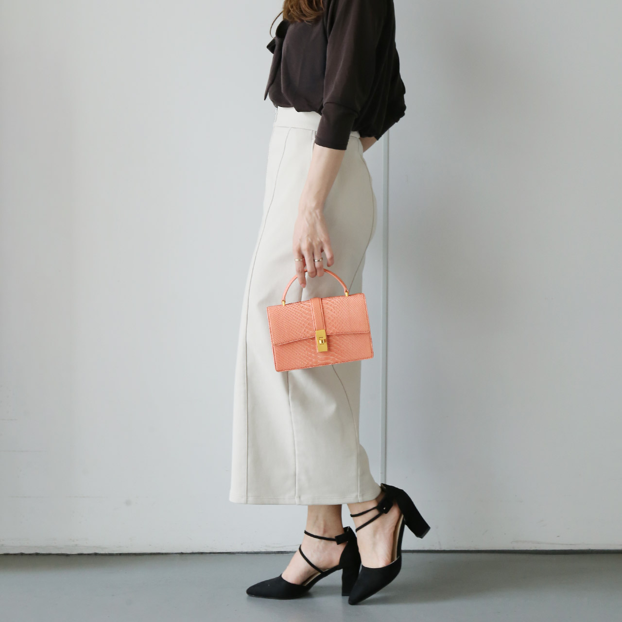 ダイヤモンドパイソン 2way ハンドバッグ レディース (06001905r