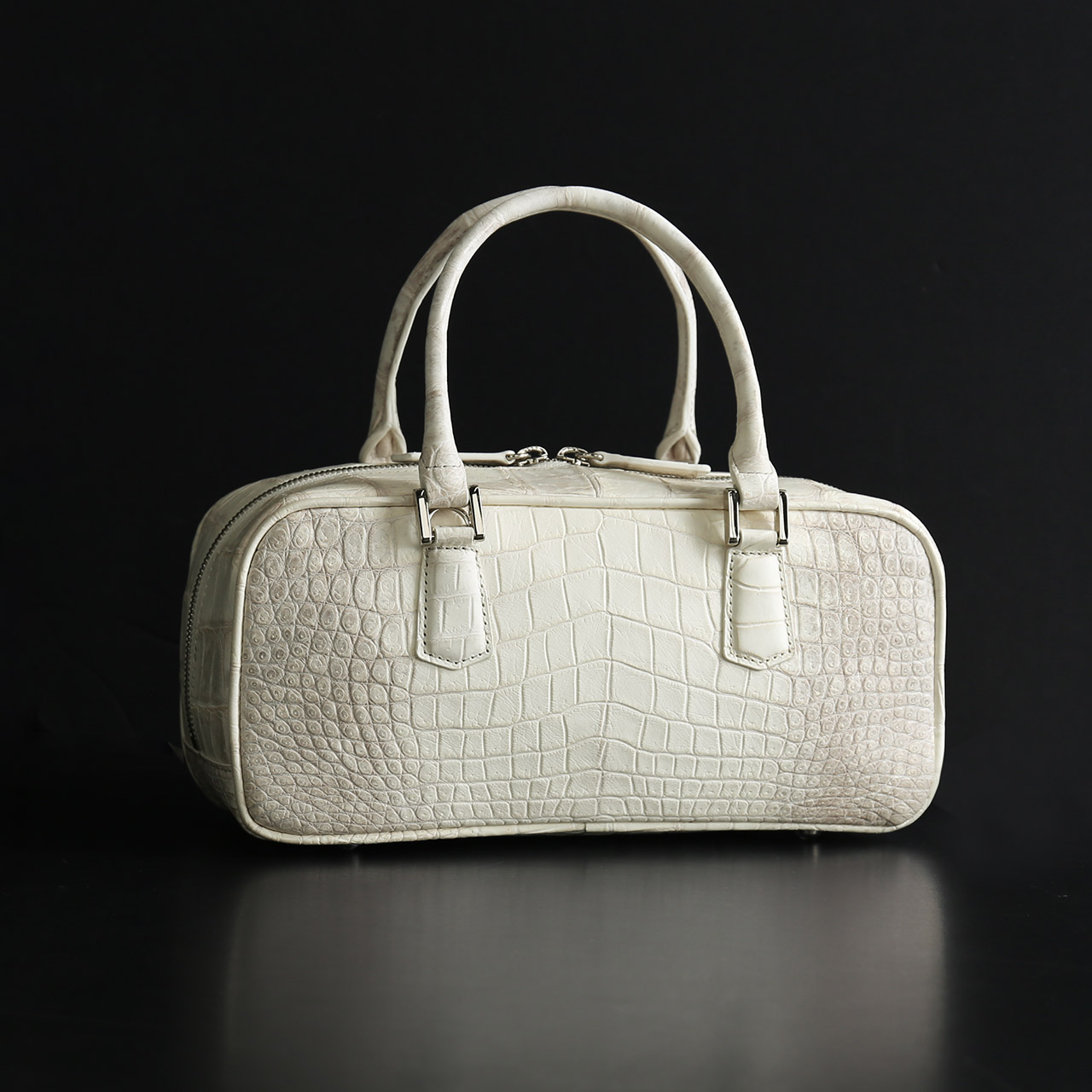 sankyo shokai（三京商会） ヒマラヤクロコダイル ミニボストンバッグ