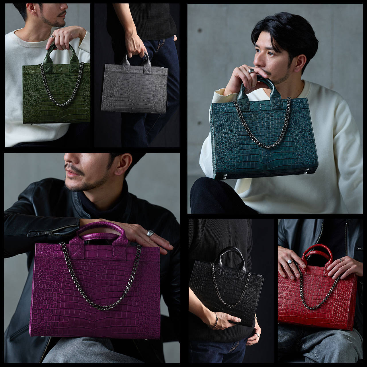 未使用級 JRA認定 クロコダイルレザー パープル 紫 2wayトートバッグ カワノバッグ ⁄ センター取り 一点物 クロコダイル ハンドバッグ