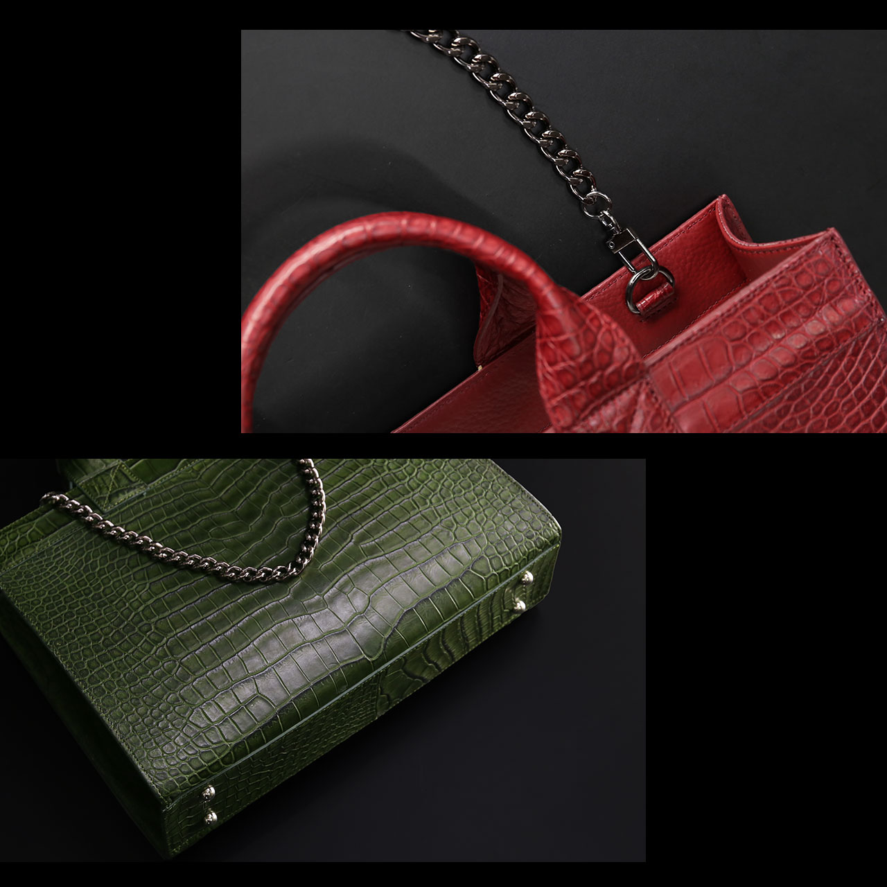 クロコダイル バッグ sankyo shokai（三京商会） クロコダイルバッグ crocodile