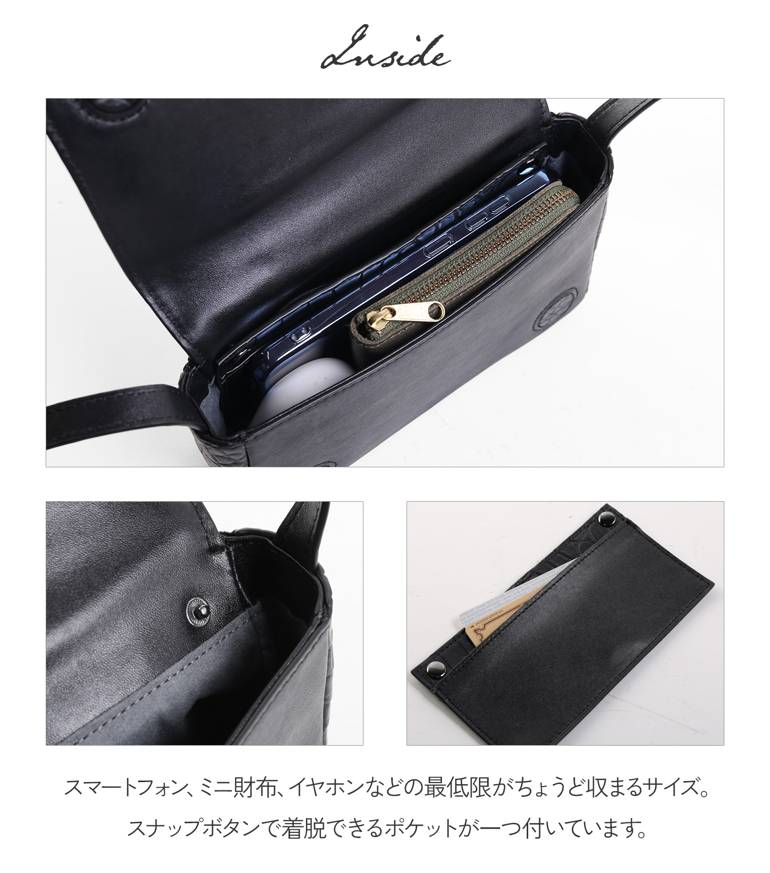 sankyo shokai（三京商会） ミニショルダーバッグ メンズ ナイル