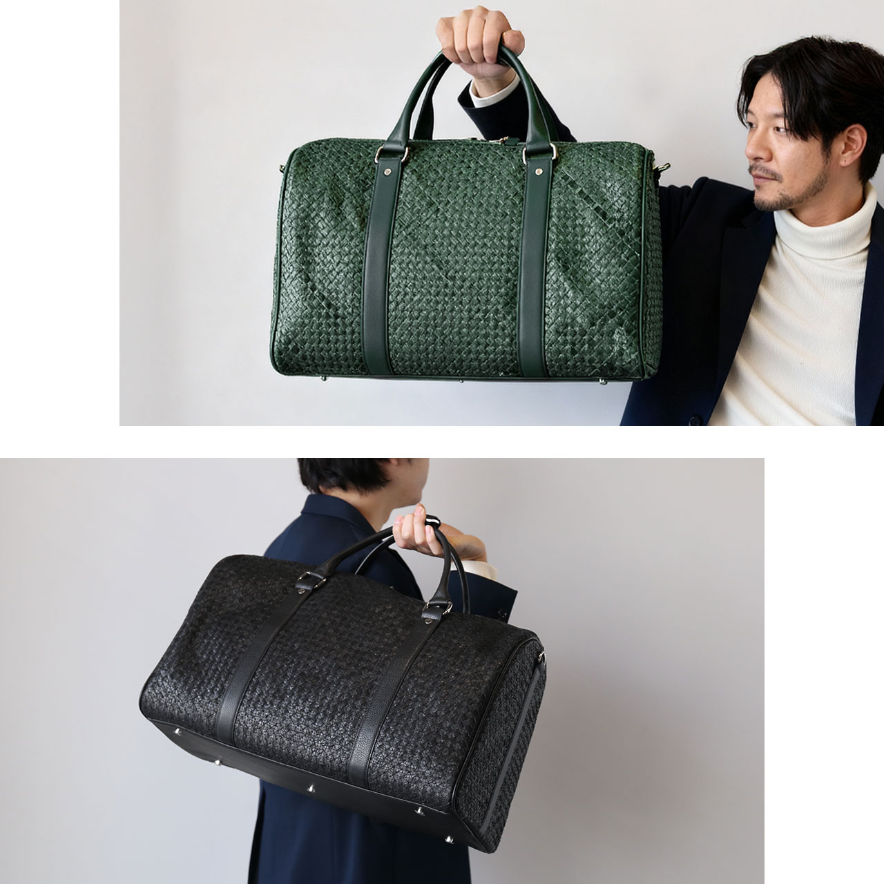 パイソン メッシュ ボストンバッグ 2way バッグ 両開ファスナー式 南京錠 ショルダーベルト 付き 特大 30L 高級感 ギフト プレゼント(06001949r)【爆買!!】の画像