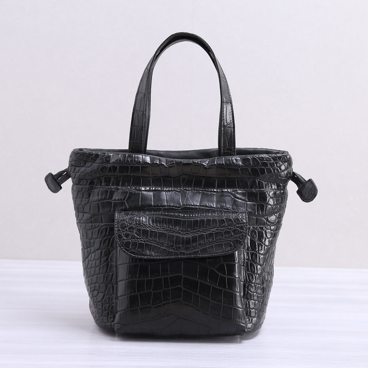 sankyo shokai（三京商会） クロコダイル ハンドバッグ レディース
