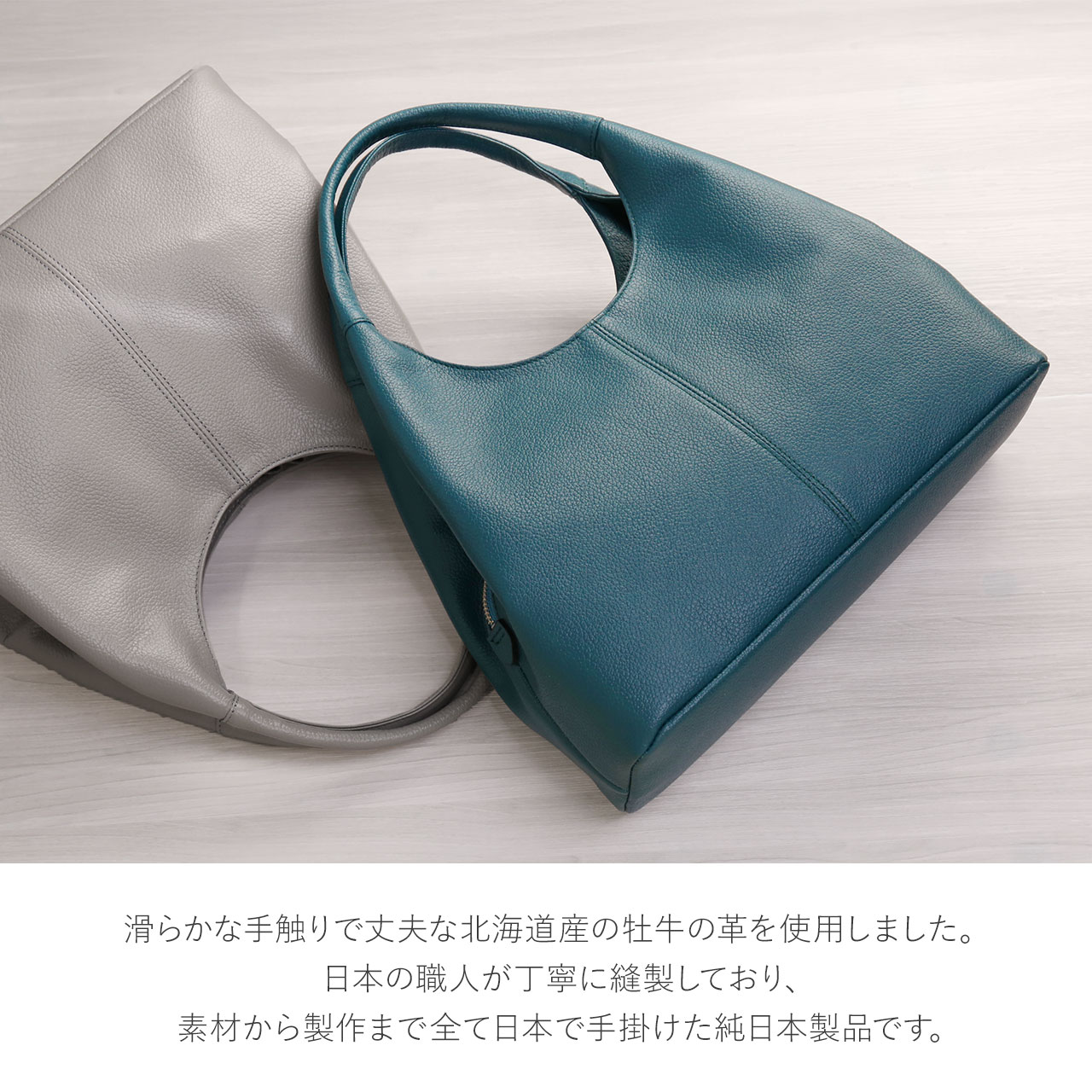 Jamale（ジャマレ） ハンドバッグ レディース 本革 日本製 ブラック