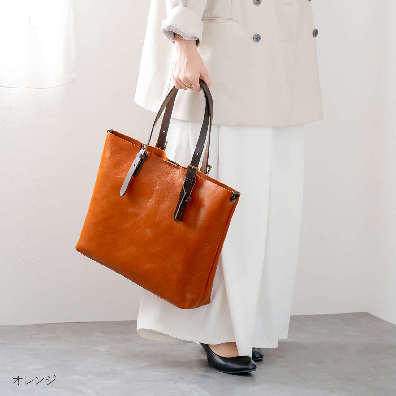 sankyo shokai トートバッグ メンズ 大きめ a4 本革 日本製 牛革