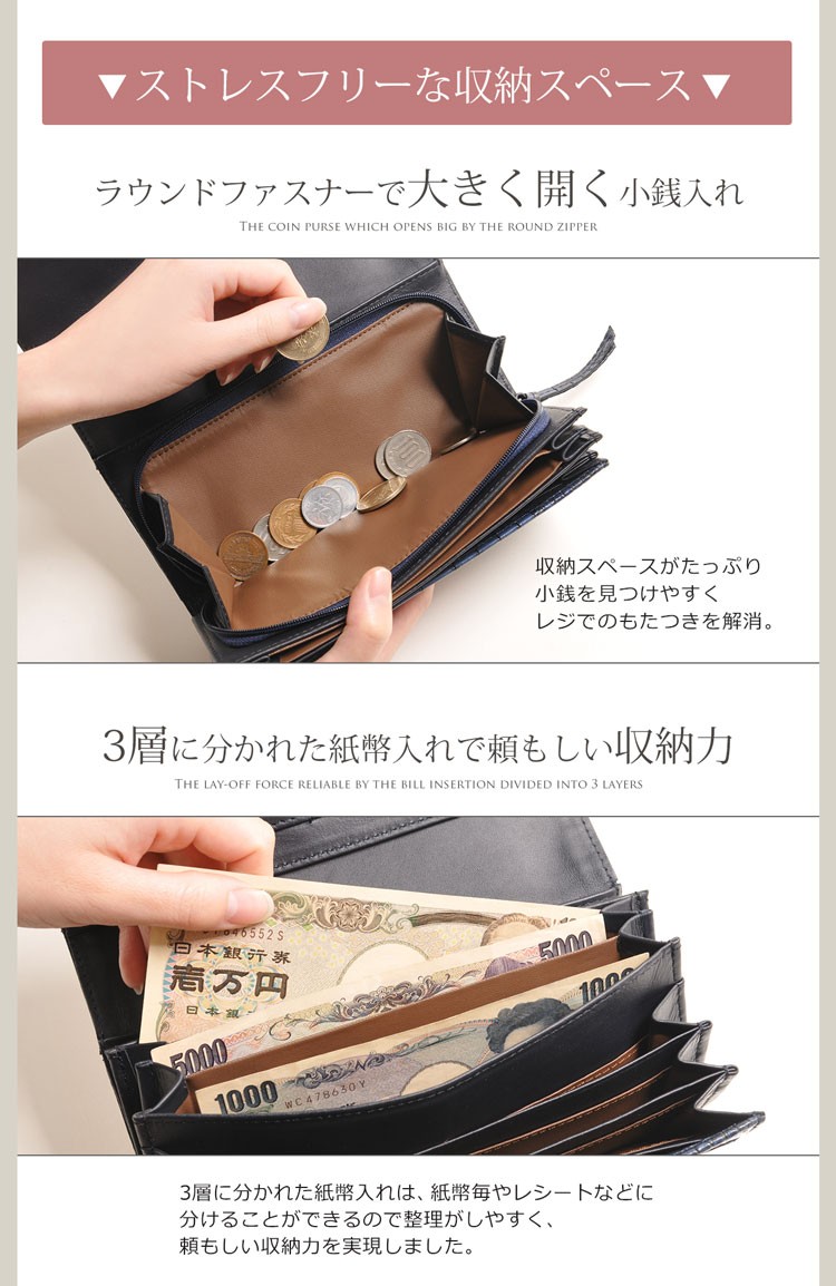 sankyo shokai（三京商会） ［10%OFF春財布クーポン］イタリー 牛革