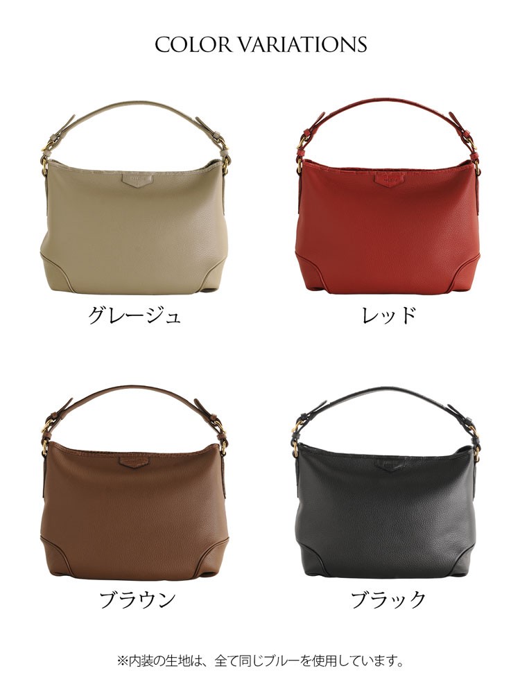【極美品】アレンヌ　ナチュラルシュリンク＆クロコダイル　ワンショルダーバッグ HALEINE HALEINE/アレンヌ ナチュラルシュリンク＆クロコダイル